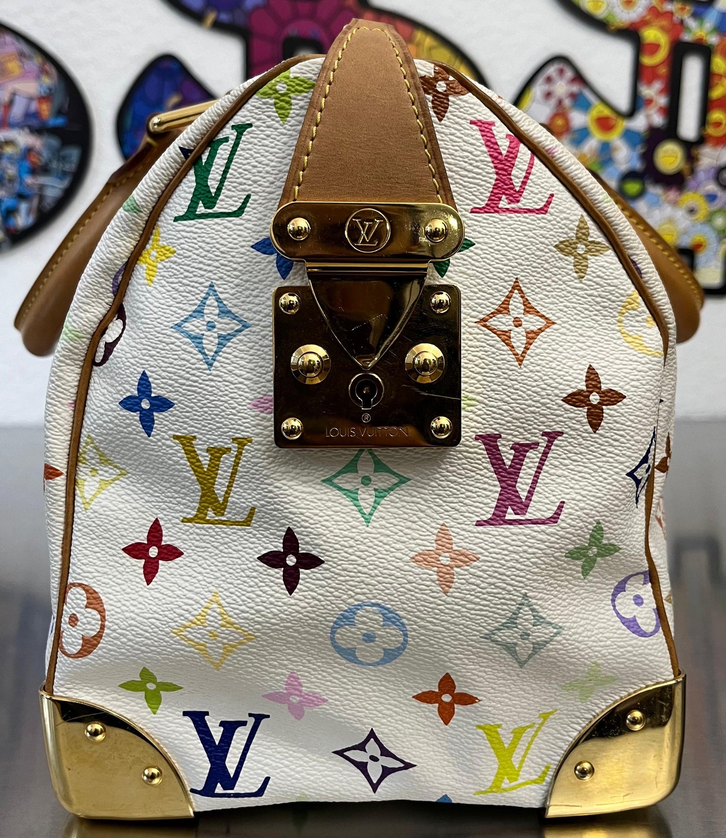 Louis Vuitton Speedy 30 Multicolor x Takashi Murakami