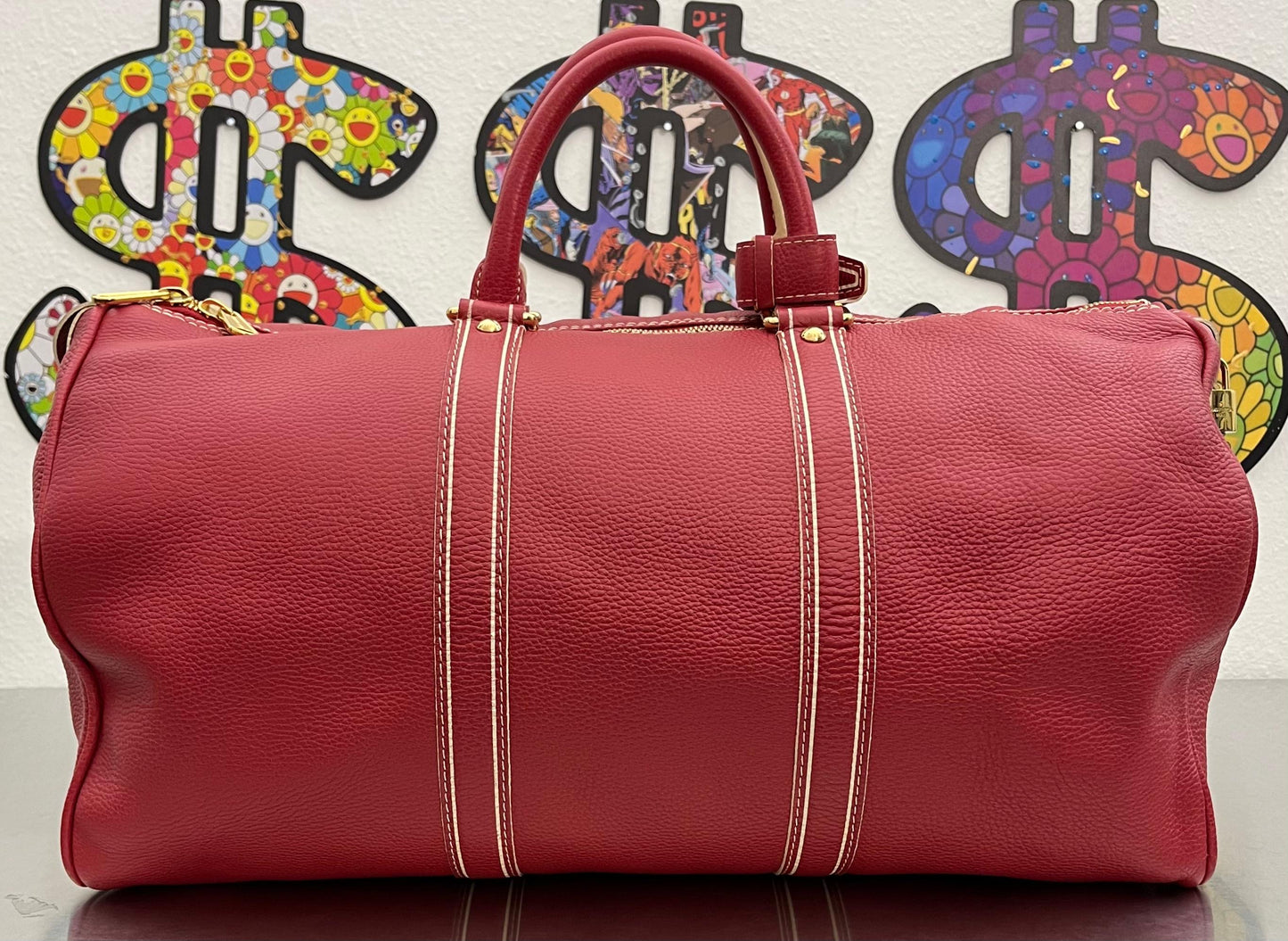 Louis Vuitton Keepall 50 Tobago Leder