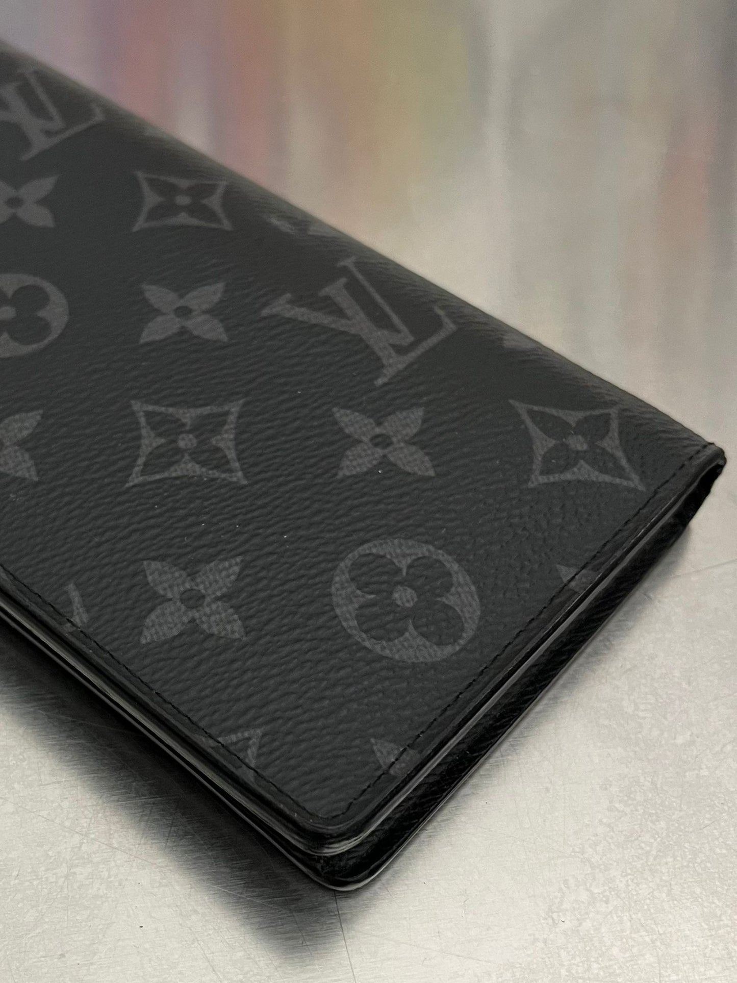 Louis Vuitton Brazza Monogram Eclipse