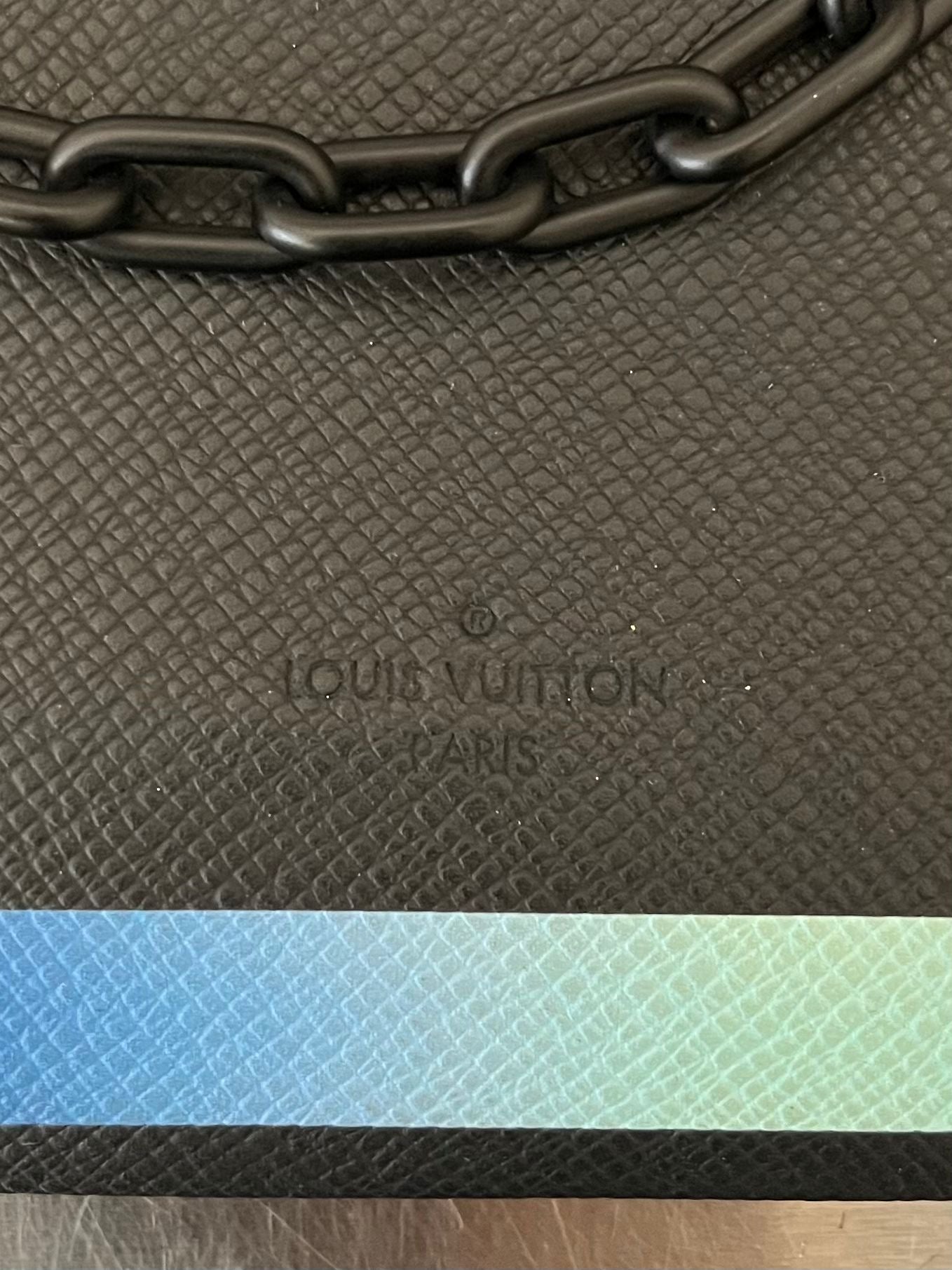 Louis Vuitton A4 Taiga Rainbow Pochette