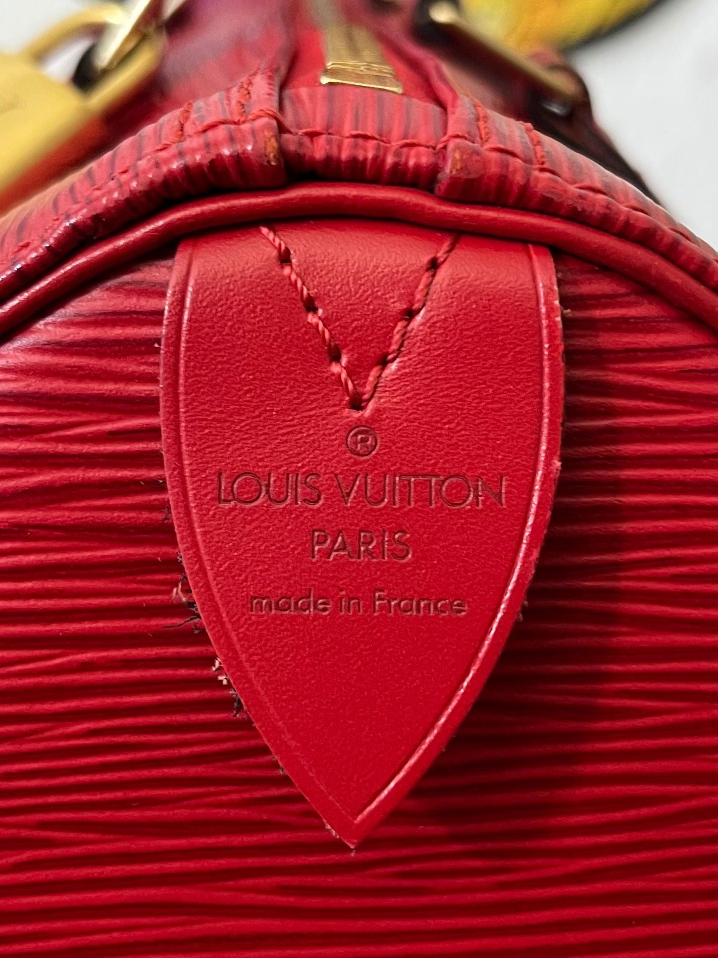 Louis Vuitton Speedy 30 Epi Leder