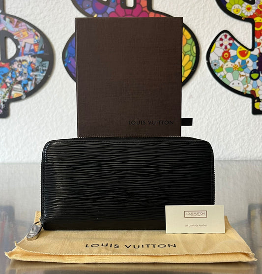 Louis Vuitton Zippy Epi Electric Leder