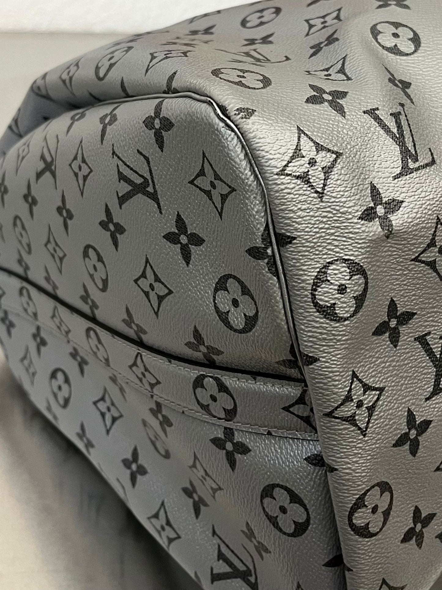 Louis Vuitton Keepall 50 Bandouliere Silver - Limitiertes Modell