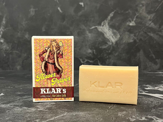 Klar's 70er Flower Power Seife 100g