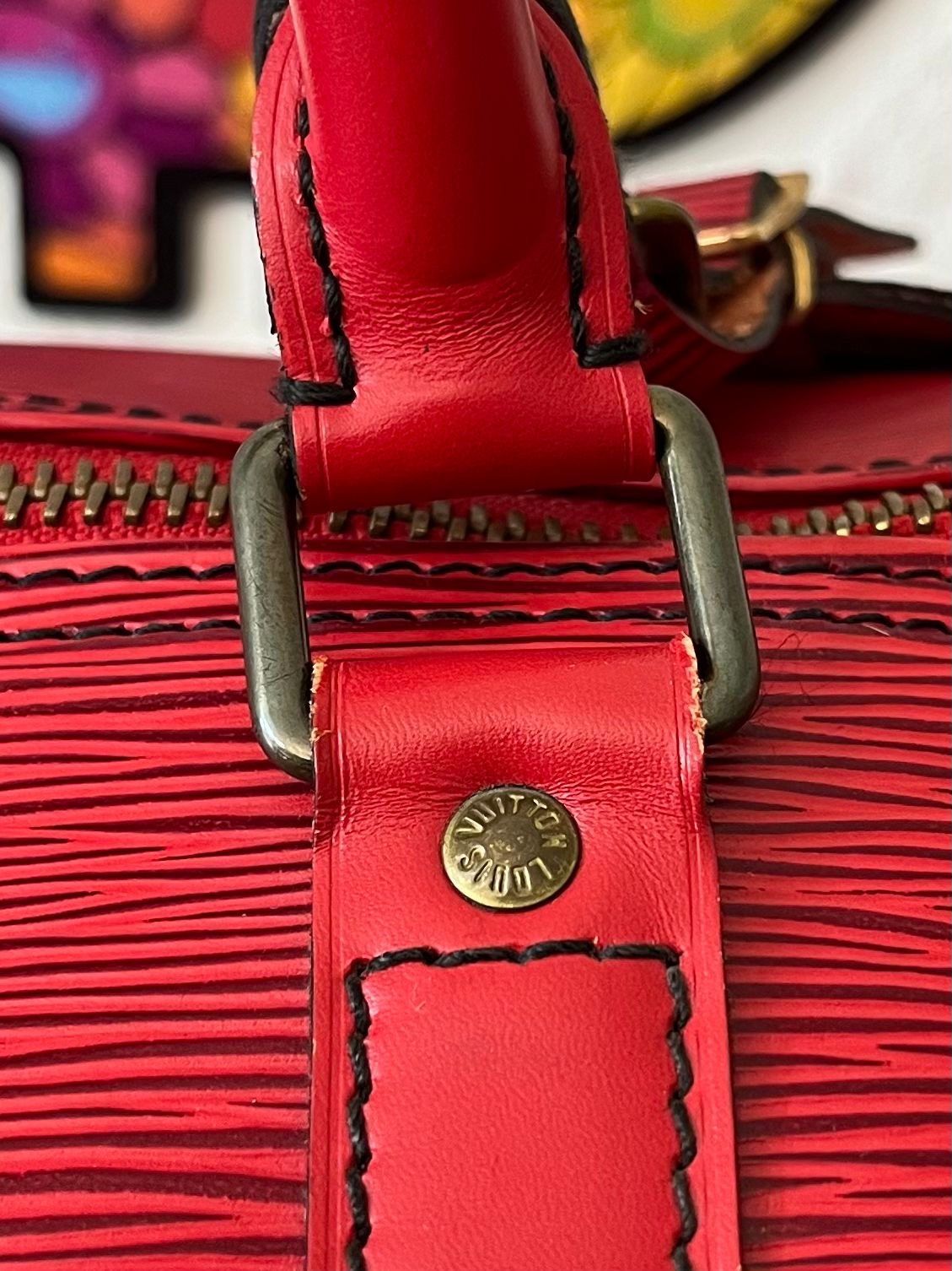 Louis Vuitton Keepall 60 Epi Leder