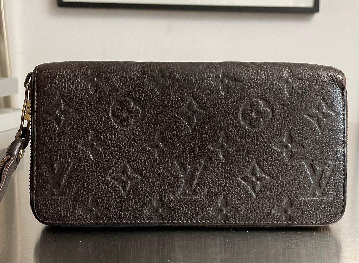 Louis Vuitton Zippy Monogram Empreinte Leder