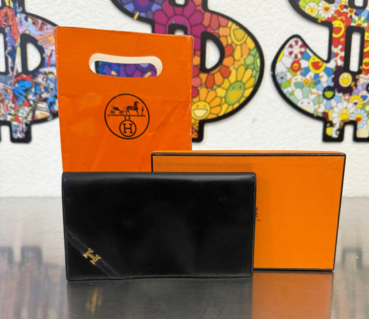 Hermès Brieftasche Box-Calf (aus 1979)