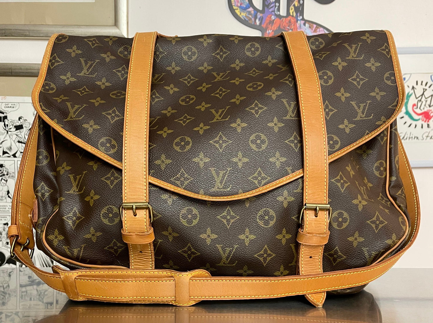 Louis Vuitton Saumur 43