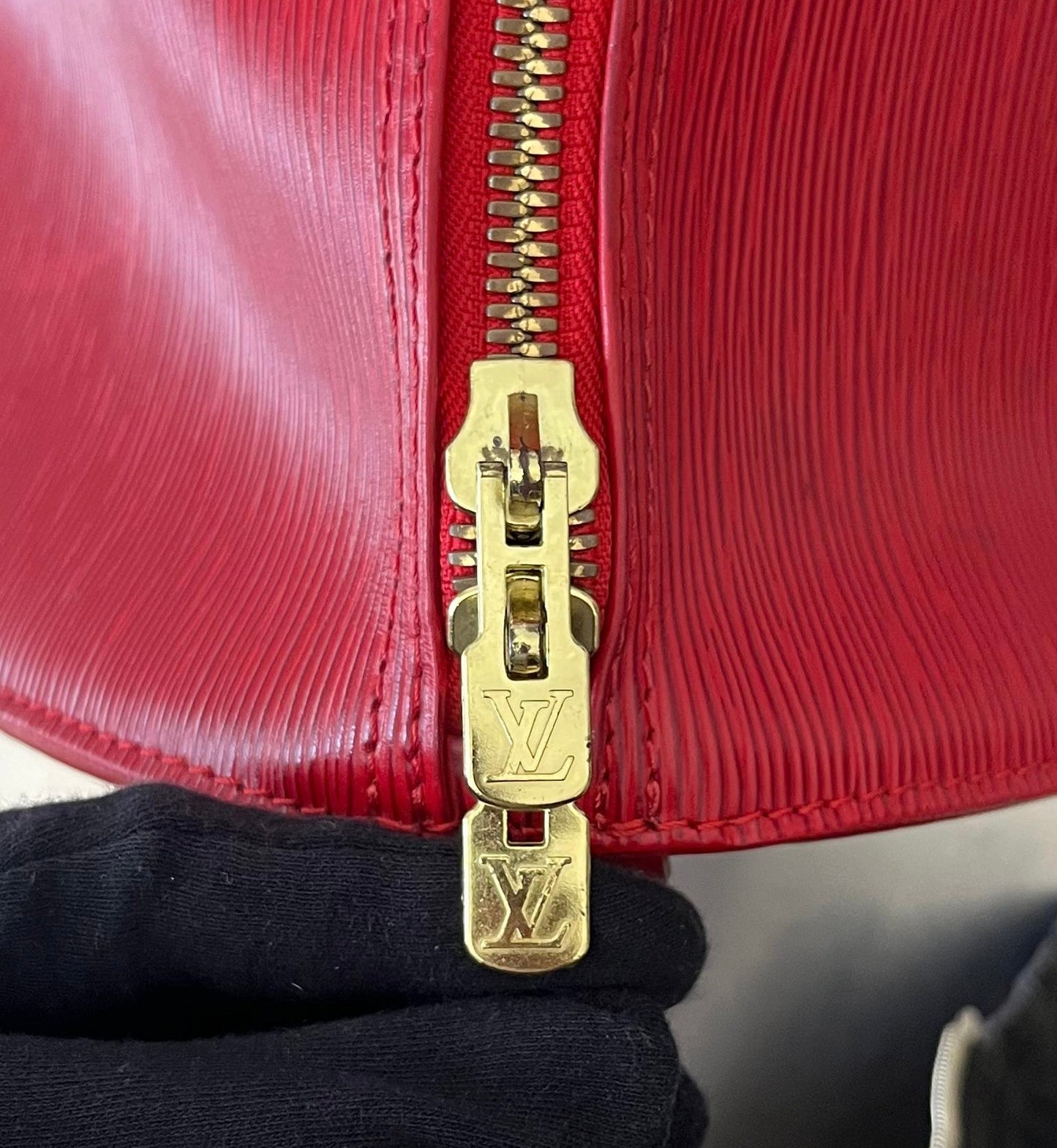 Louis Vuitton Keepall 45 Epi Leder