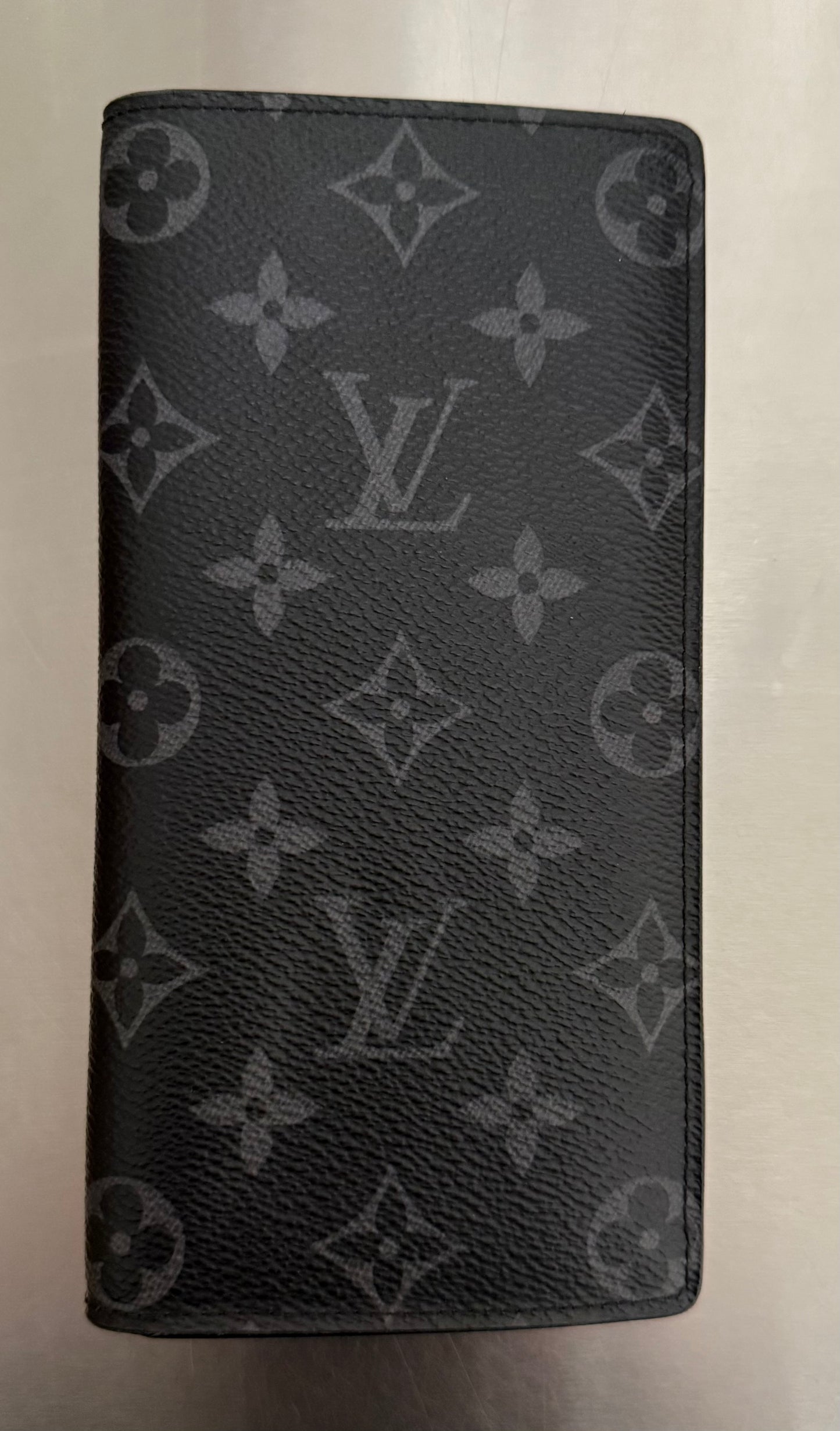 Louis Vuitton Brazza Monogram Eclipse