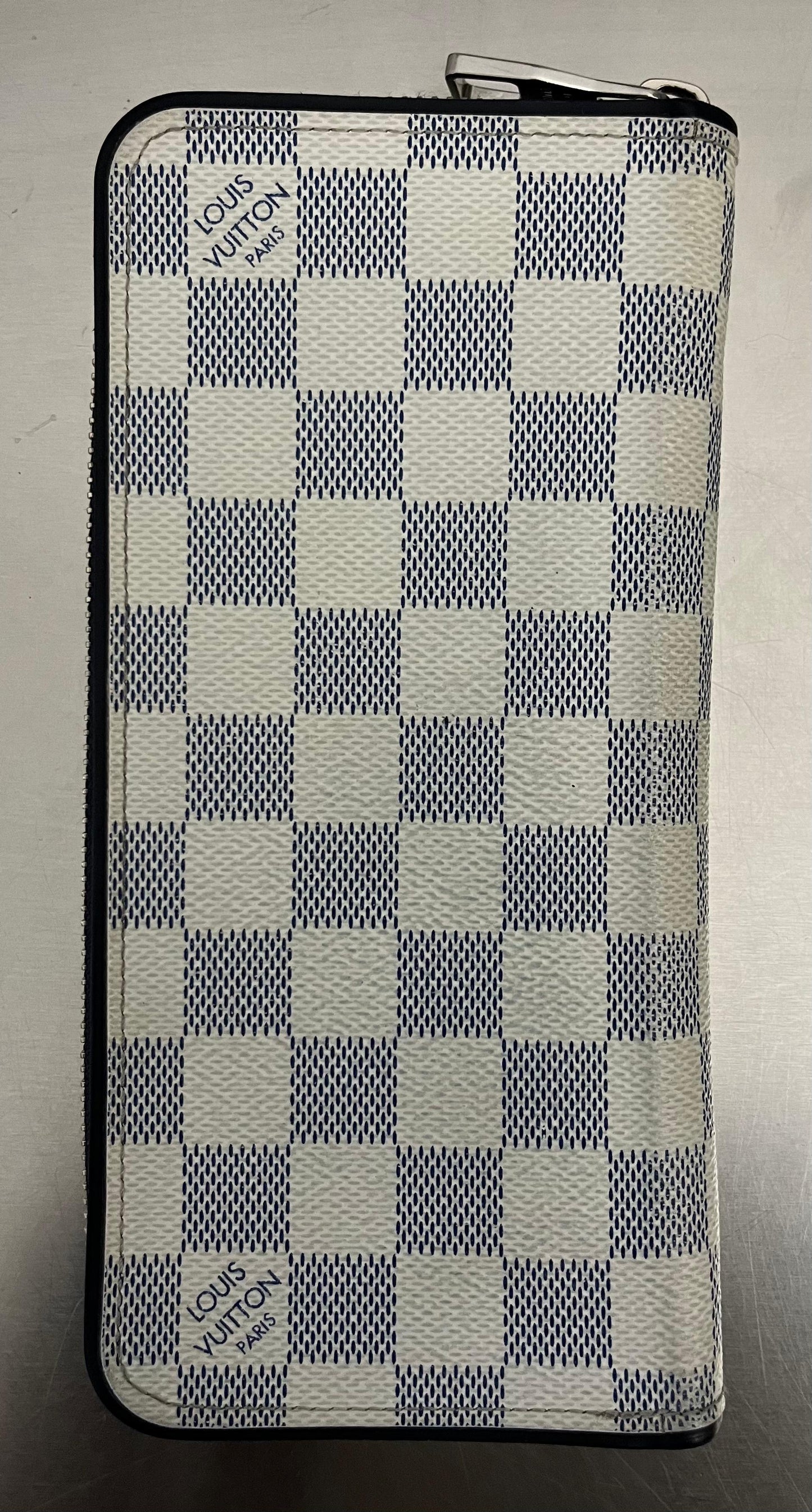 Louis Vuitton Zippy Vertical Damier Azur