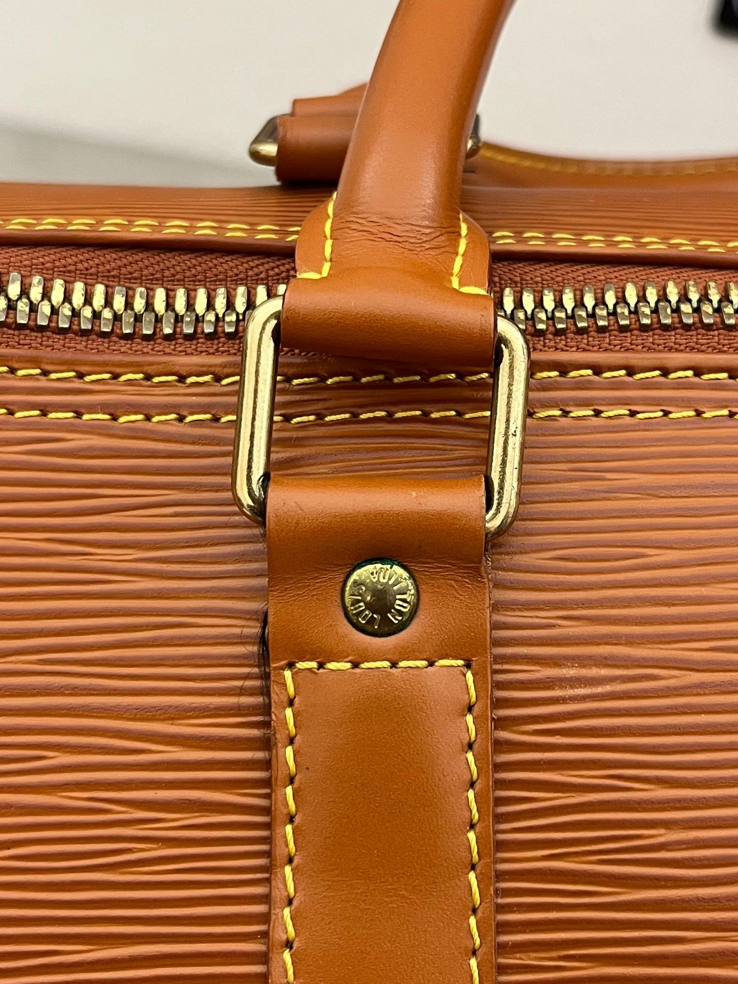 Louis Vuitton Keepall 55 Epi Leder