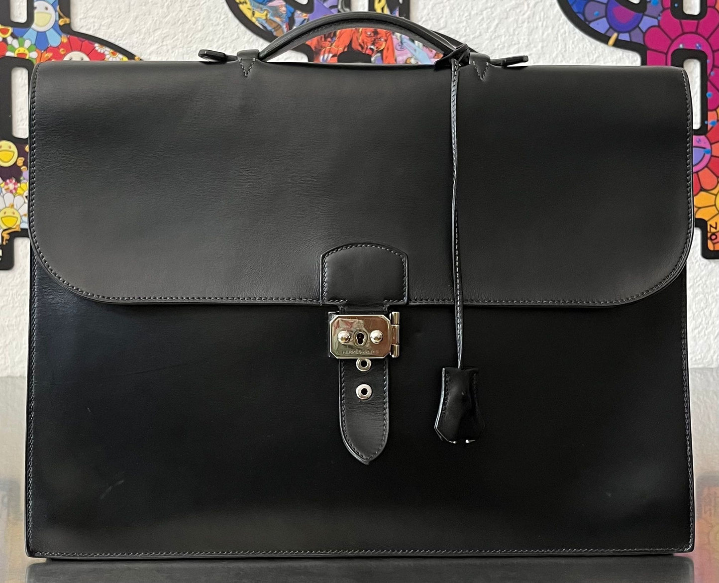 Hermès Sac à Dépêches 41 Box Calf