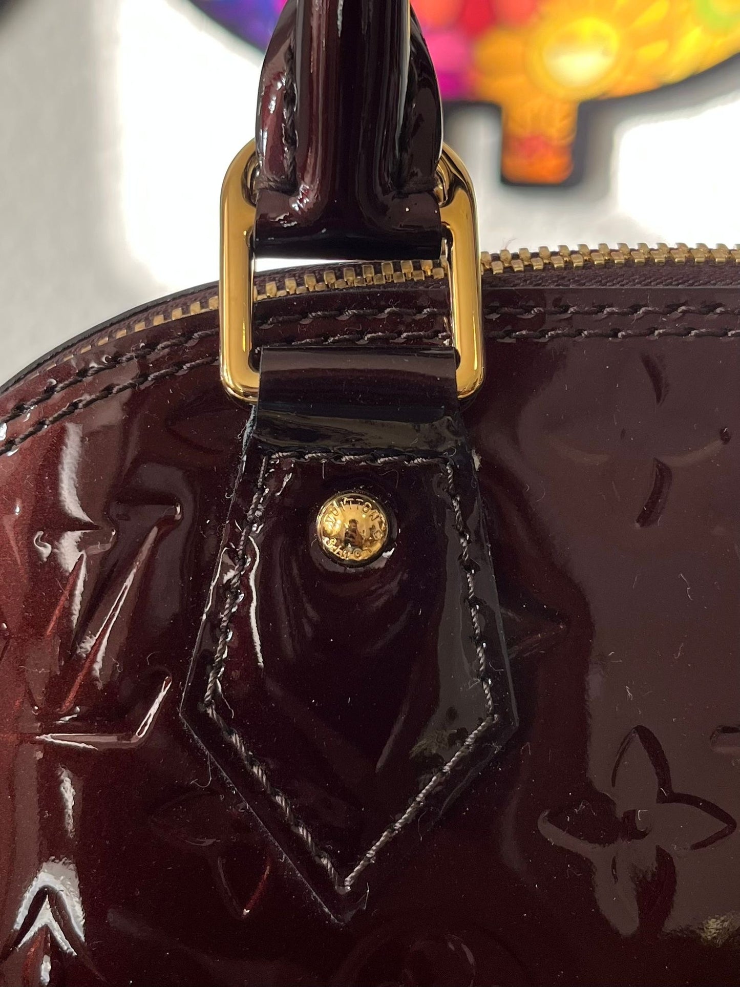 Louis Vuitton Alma BB Vernis