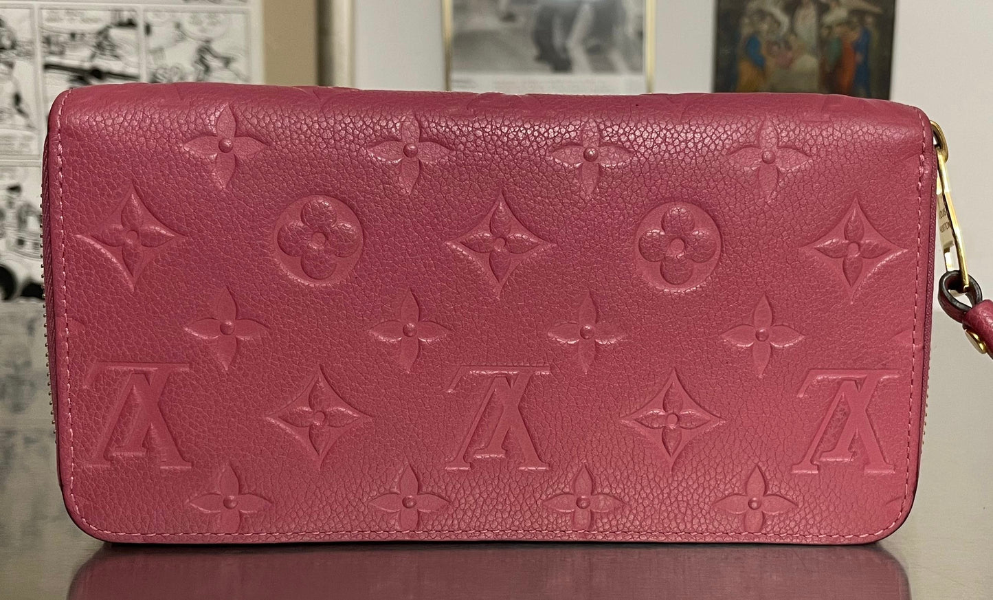 Louis Vuitton Zippy Monogram Empreinte Leder