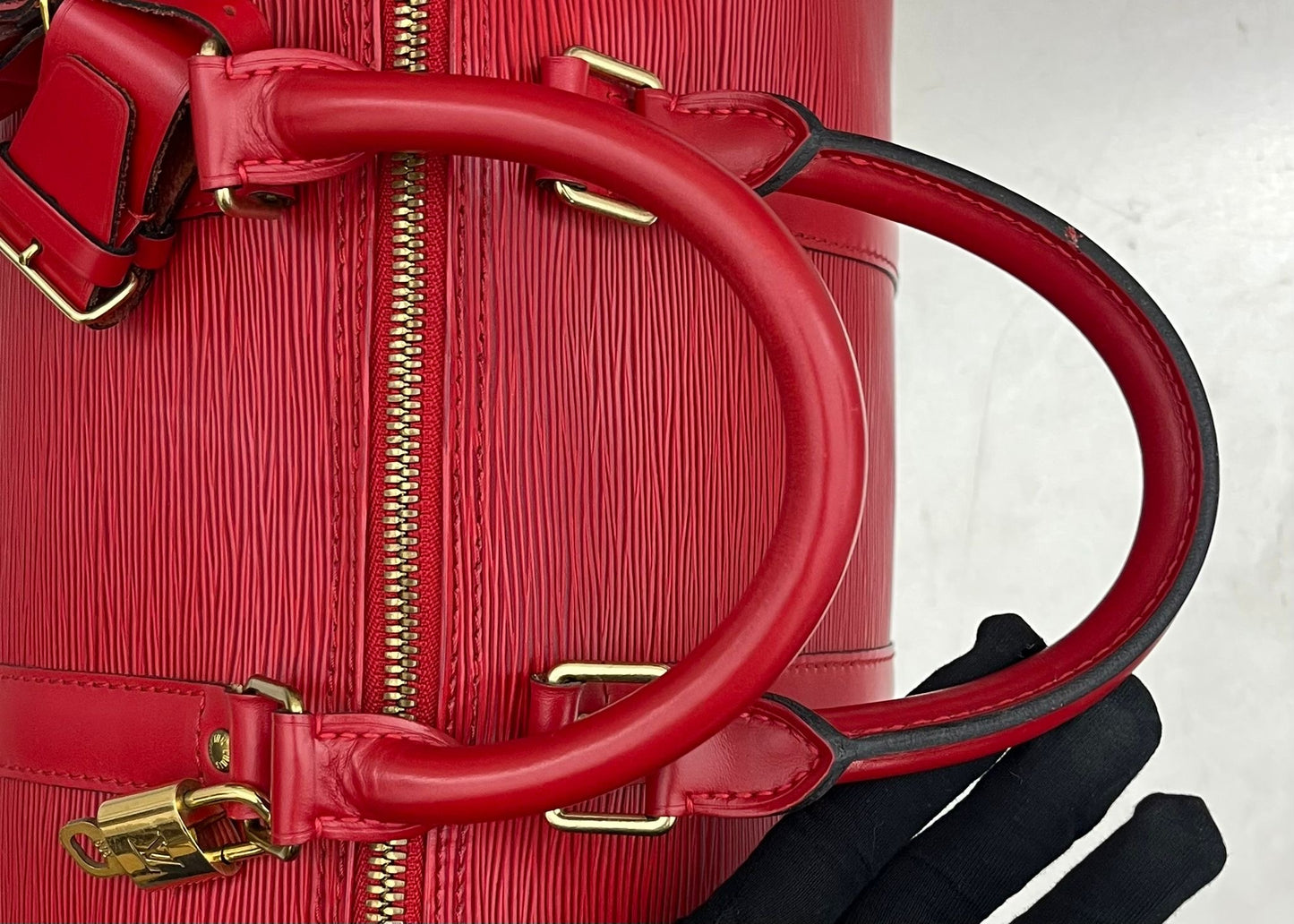 Louis Vuitton Keepall 45 Epi Leder