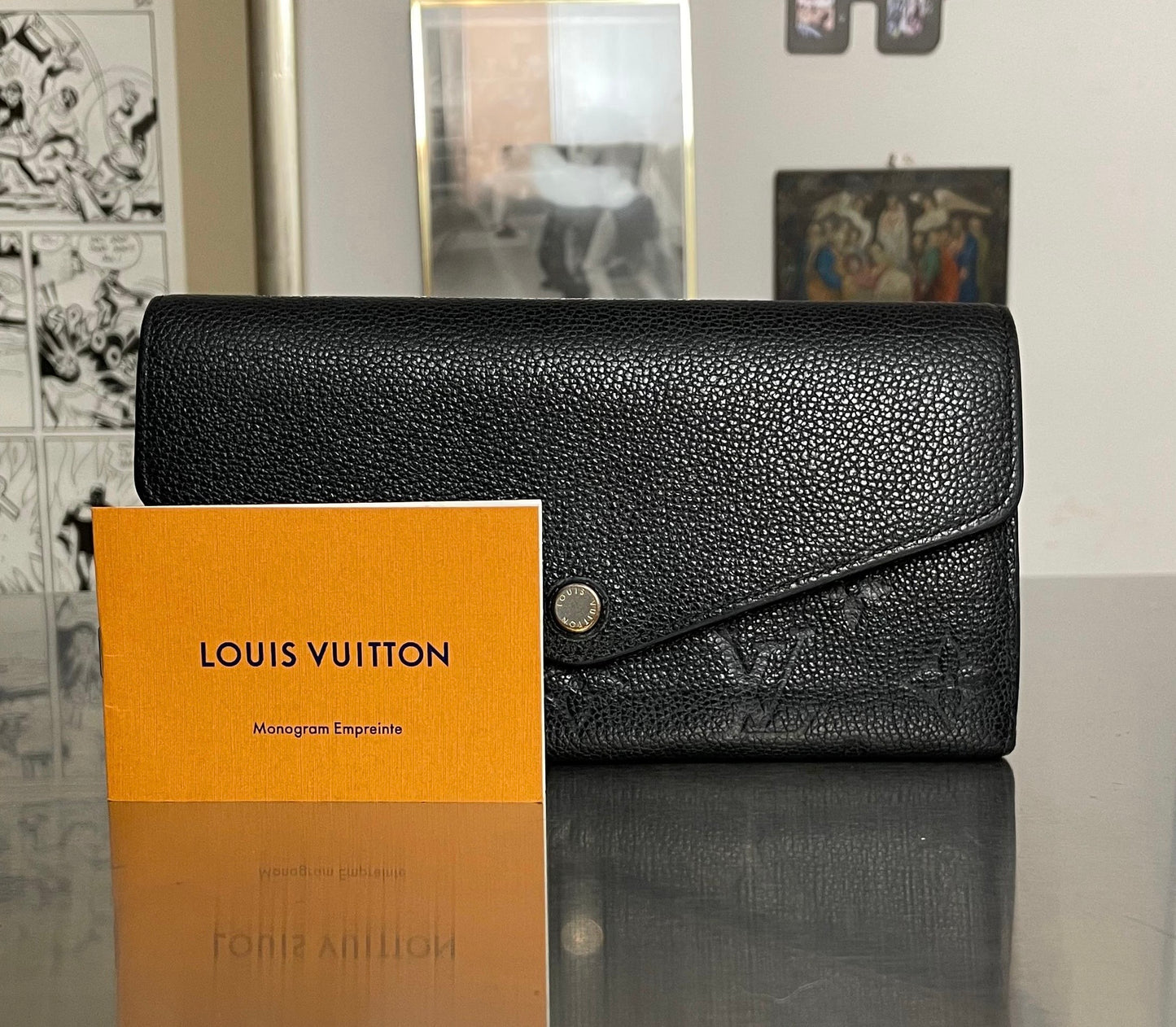 Louis Vuitton Sarah Monogram Empreinte Leder