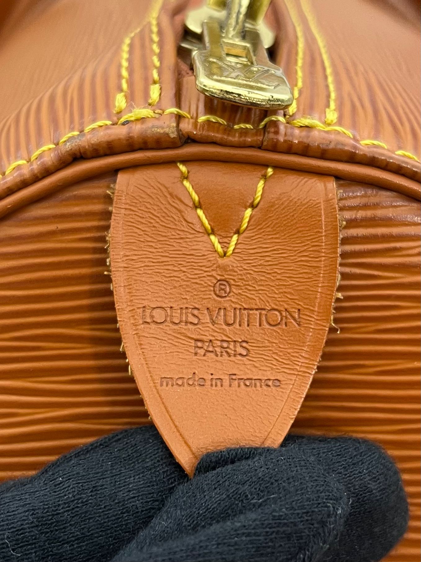 Louis Vuitton Keepall 55 Epi Leder