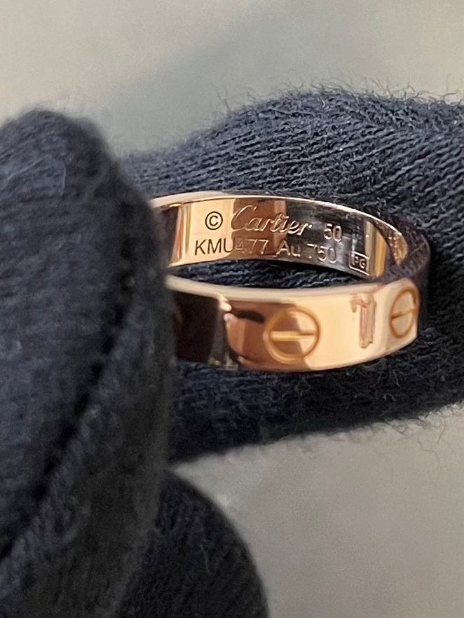 Cartier Love Ring (Kleines Modell, mit einem Diamanten) RM50