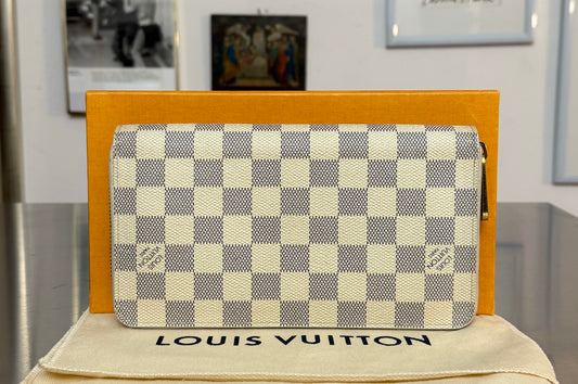 Louis Vuitton Zippy Organizer Damier Azur