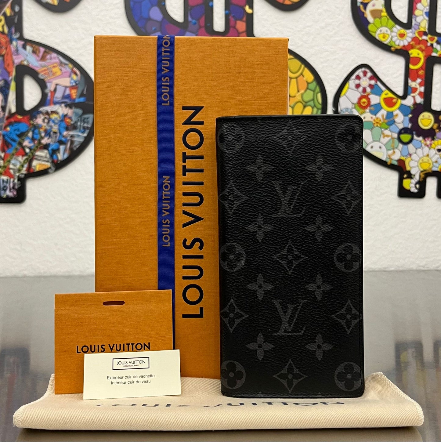 Louis Vuitton Brazza Monogram Eclipse