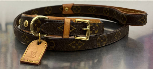 Louis Vuitton Baxter PM Leine mit Halsband