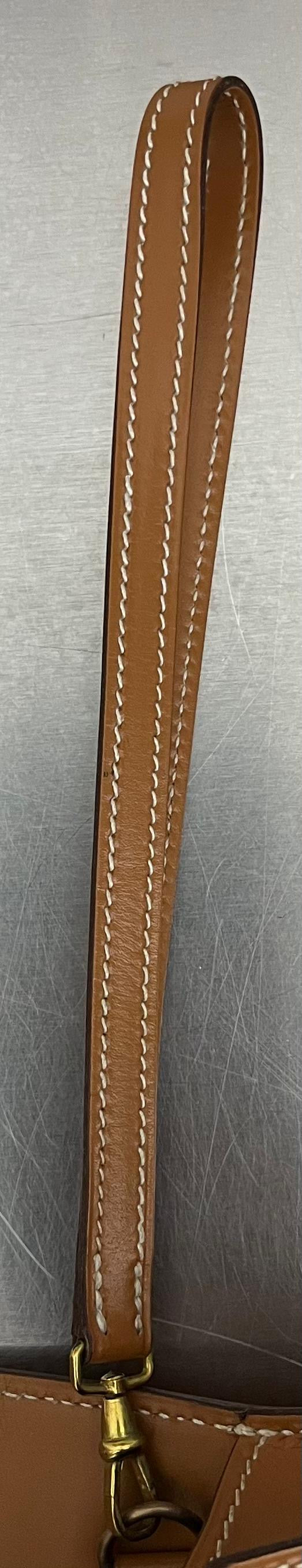 Hermès Jet Clutch Natural