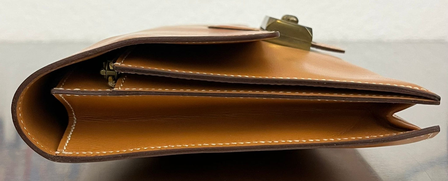 Hermès Jet Clutch Natural