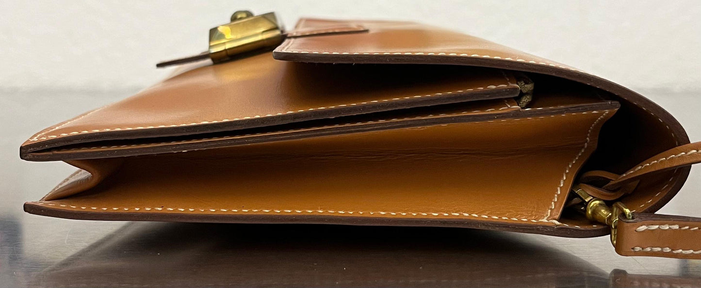 Hermès Jet Clutch Natural