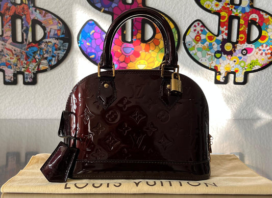 Louis Vuitton Alma BB Vernis