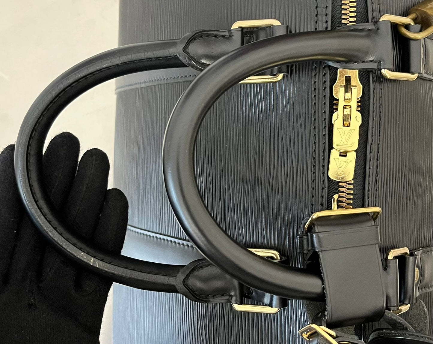 Louis Vuitton Keepall 45 Epi Leder