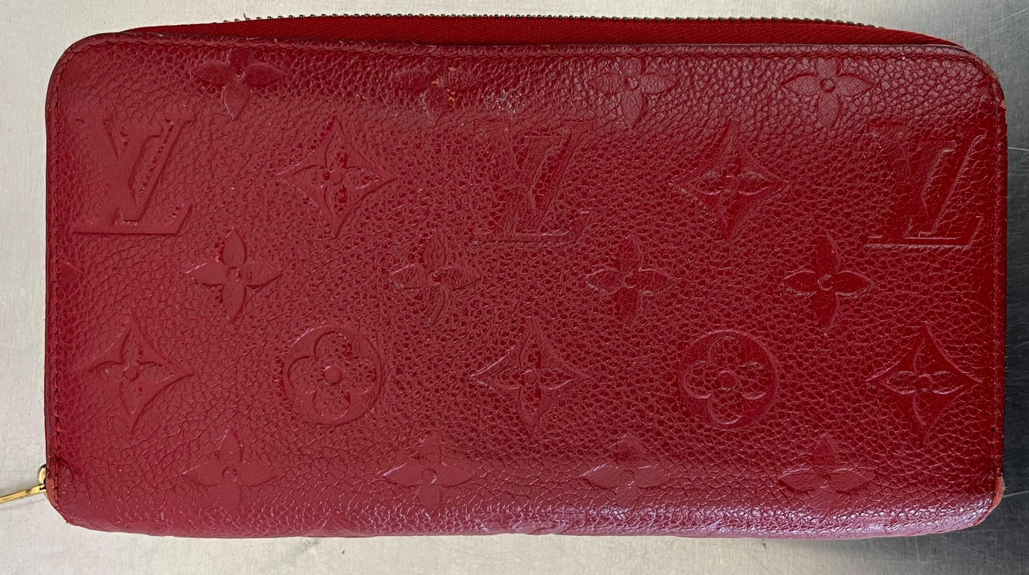 Louis Vuitton Zippy Monogram Empreinte Leder