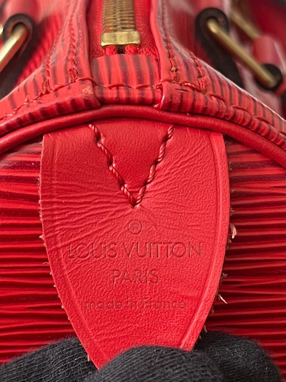 Louis Vuitton Speedy 25 Epi Leder