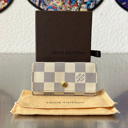 Louis Vuitton Schlüssel Etui Damier Azur