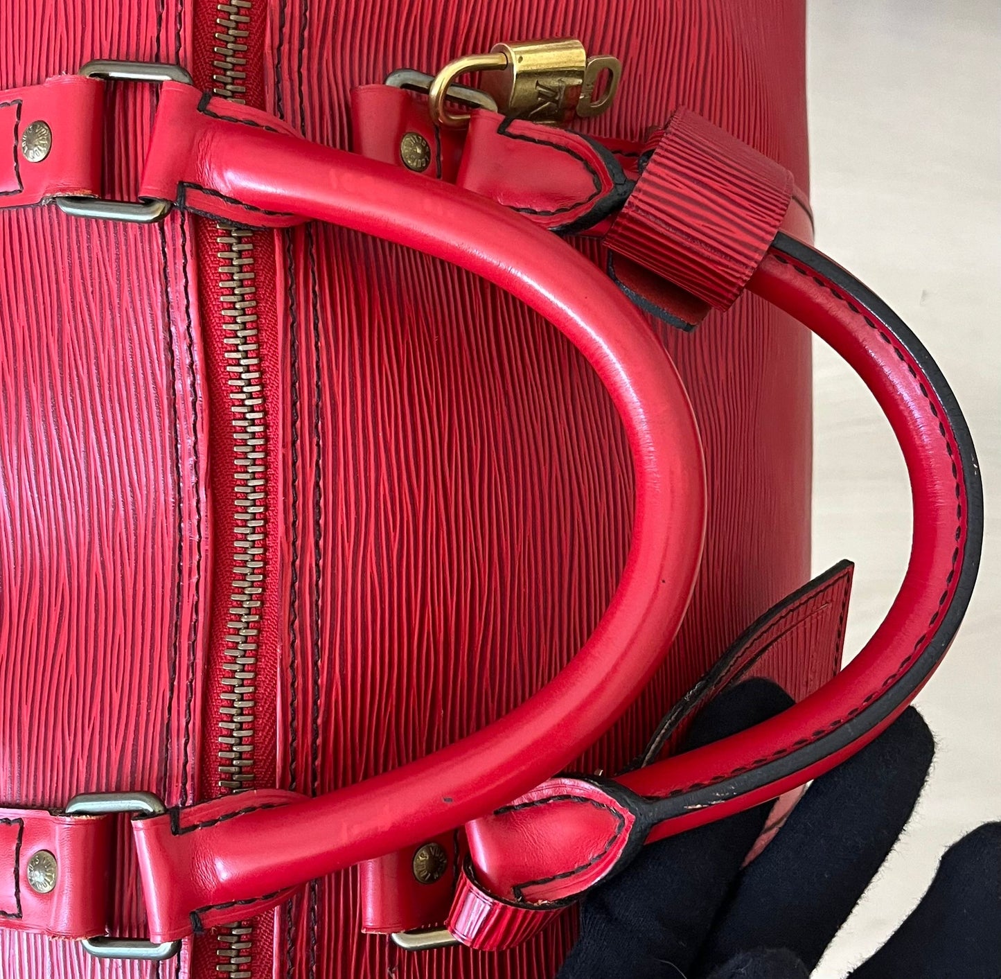 Louis Vuitton Keepall 60 Epi Leder