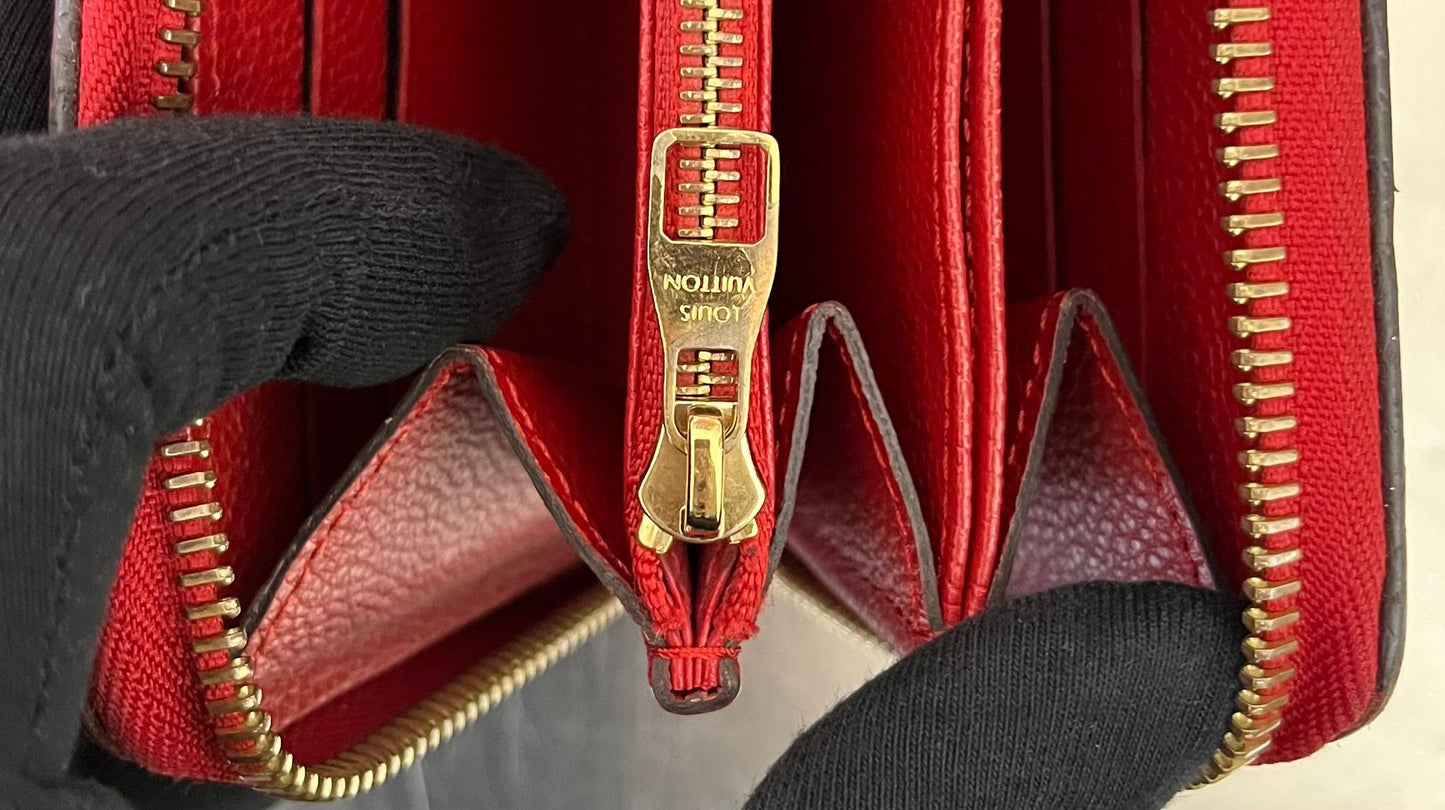 Louis Vuitton Zippy Monogram Empreinte Leder
