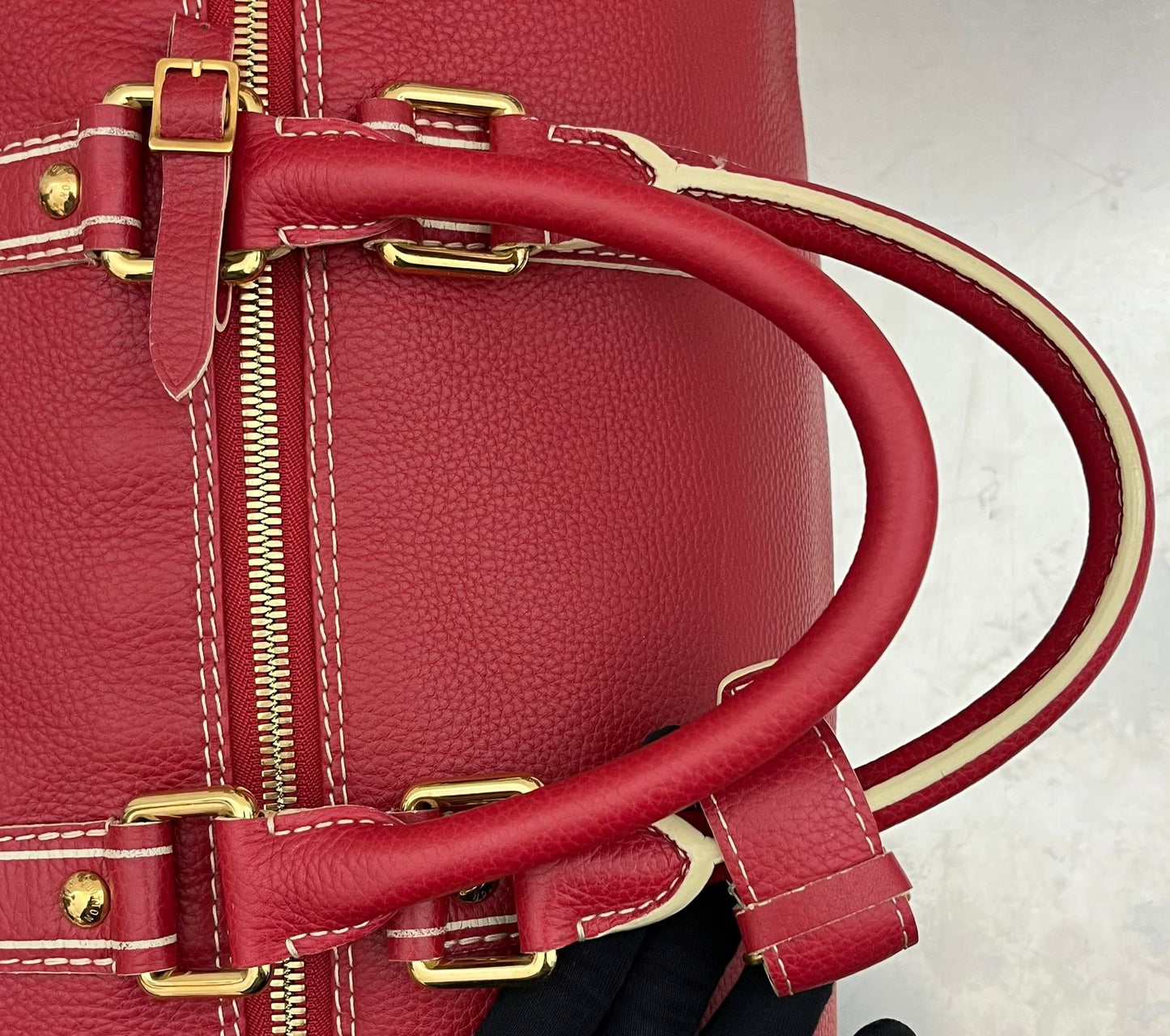 Louis Vuitton Keepall 50 Tobago Leder