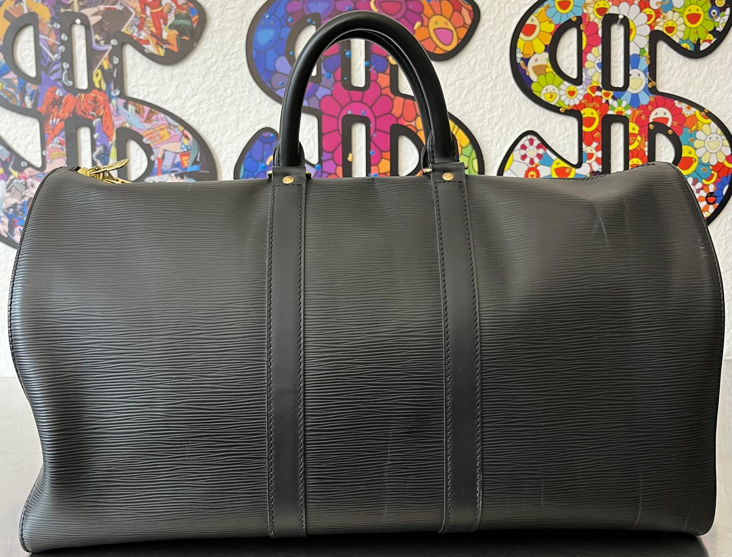 Louis Vuitton Keepall 45 Epi Leder