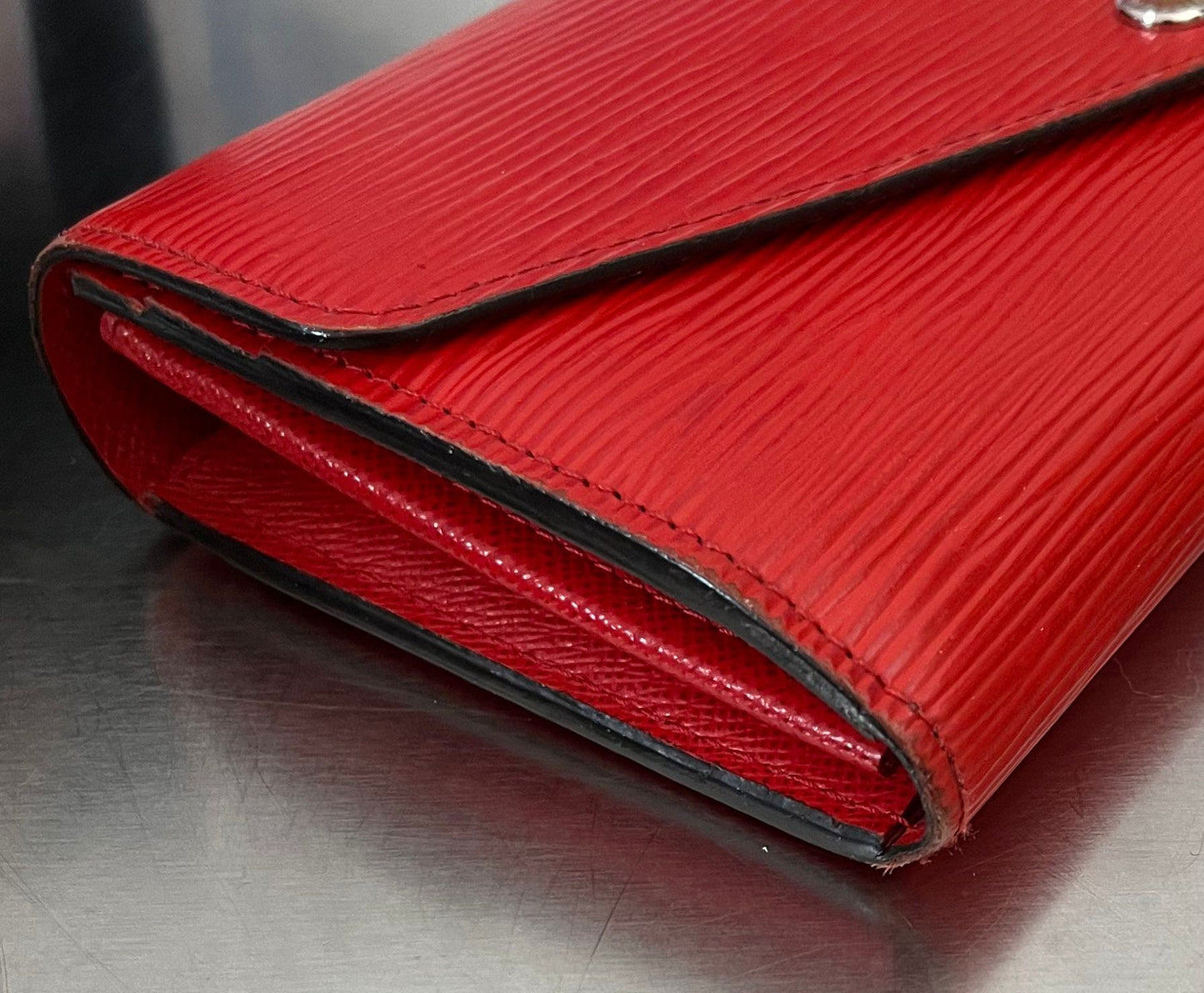 Louis Vuitton Sarah Geldbörse Epi