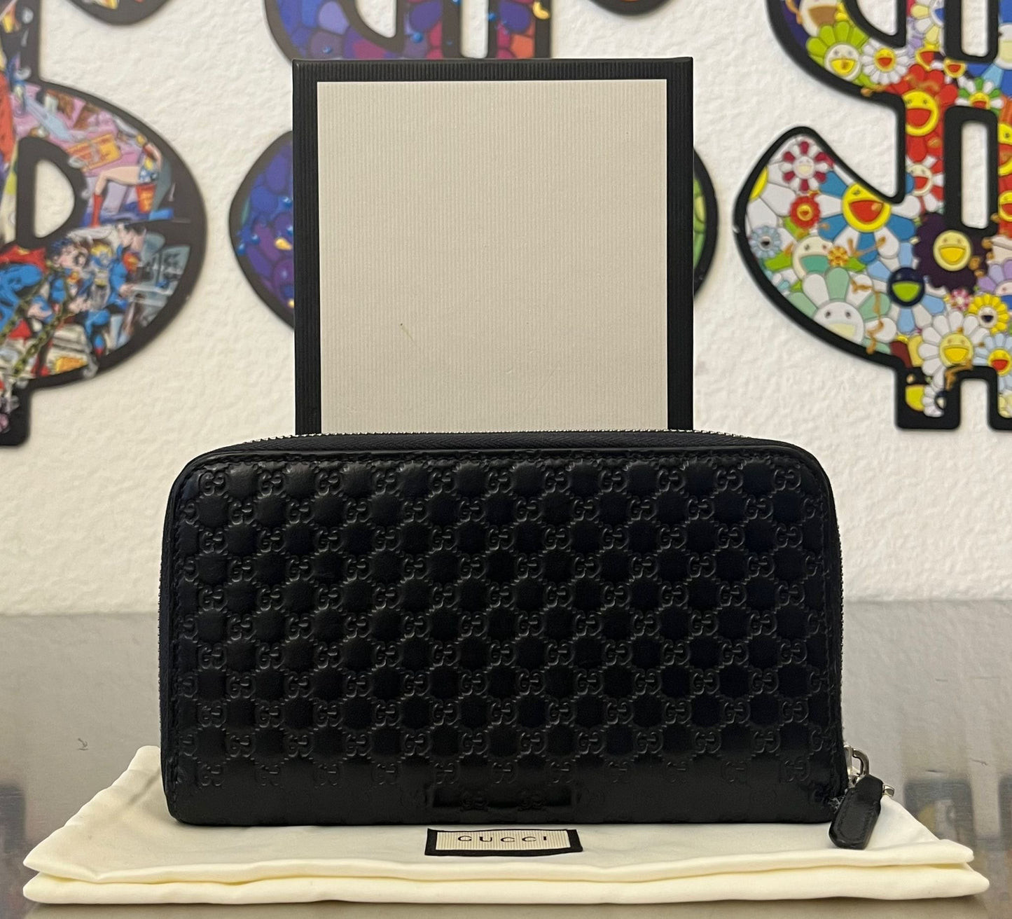 Gucci Micro Guccissima Geldbörse