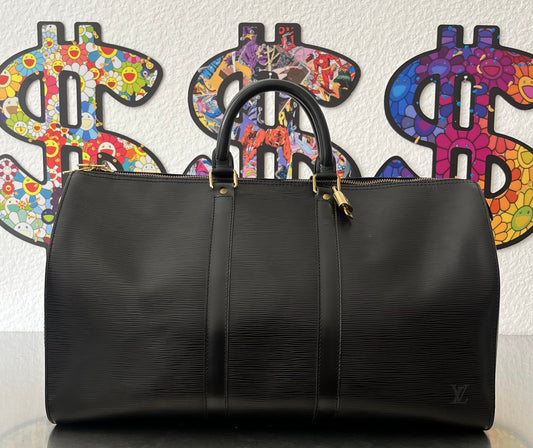 Louis Vuitton Keepall 45 Epi Leder