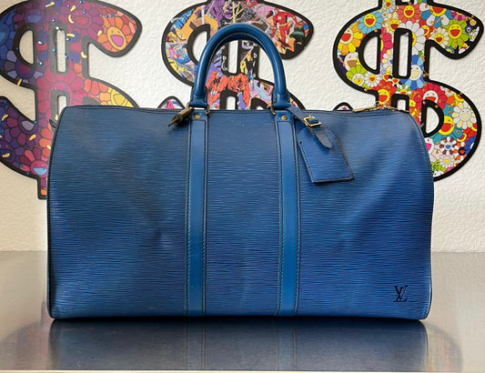 Louis Vuitton Keepall 45 Epi Leder