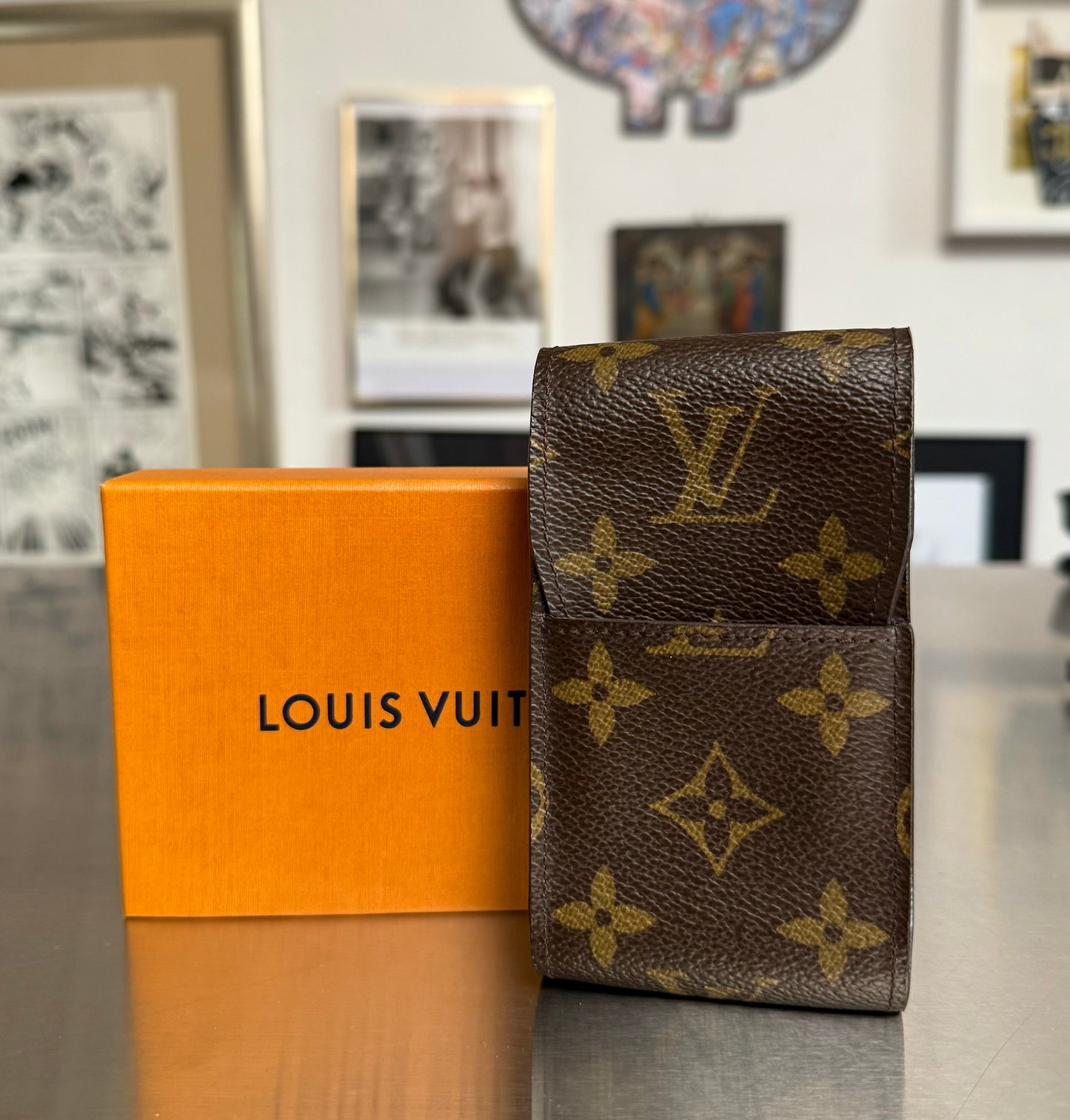 Louis Vuitton Zigaretten Etui Monogramm