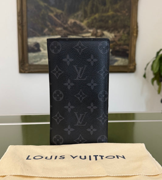 Louis Vuitton Brazza Monogram Eclipse