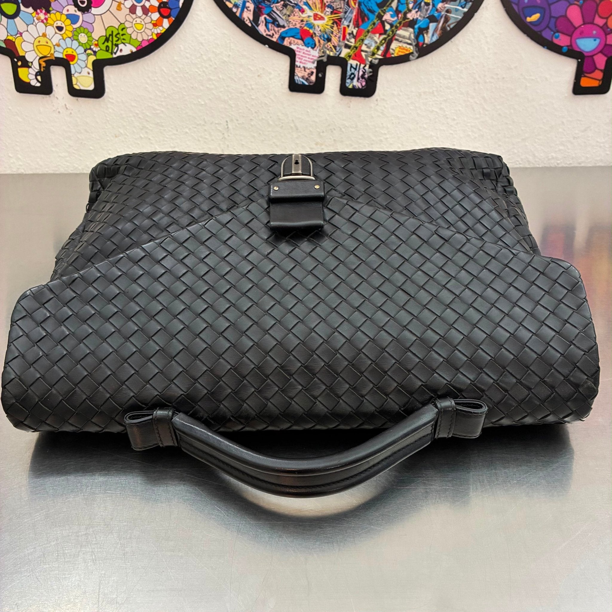 Bottega Veneta Intrecciato Aktentasche