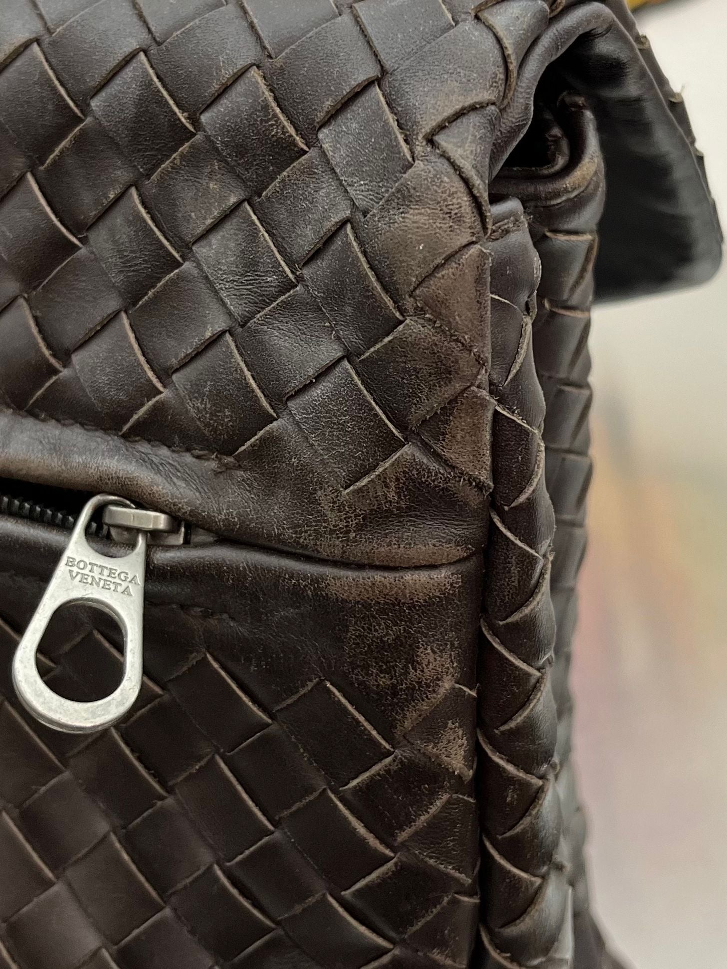 Bottega Veneta Intrecciato Aktentasche