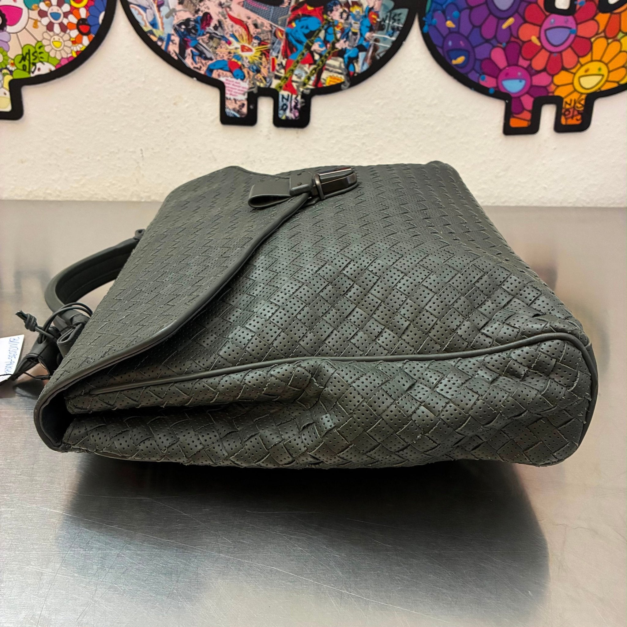 Bottega Veneta Intrecciato Aktentasche