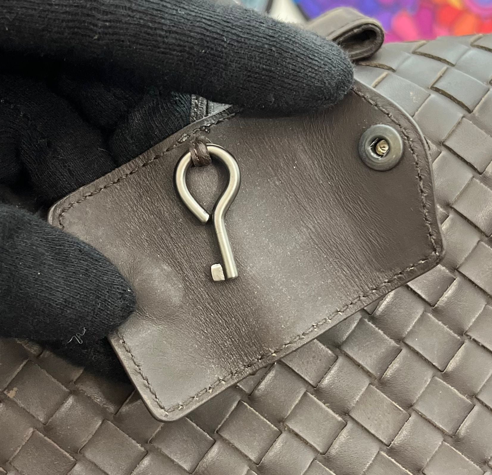 Bottega Veneta Intrecciato Aktentasche