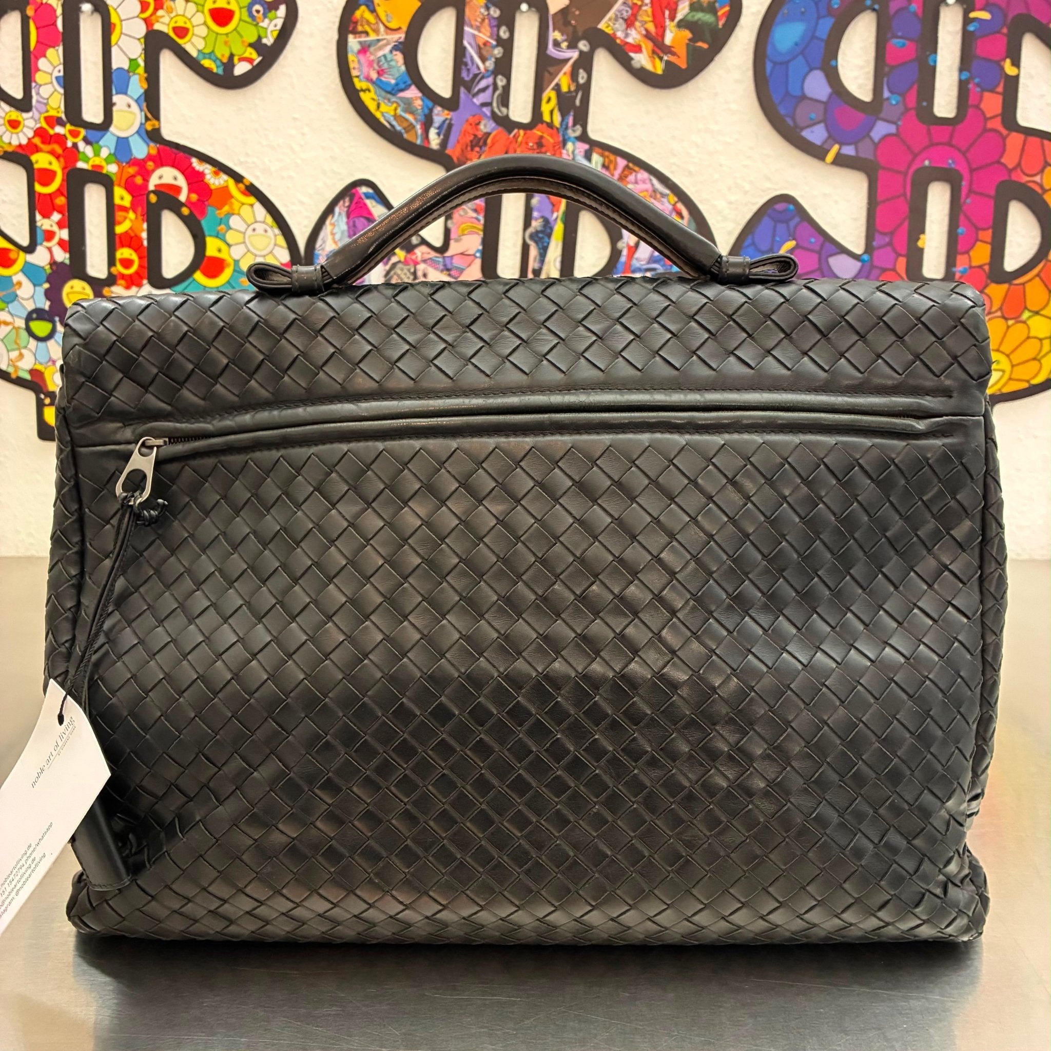 Bottega Veneta Intrecciato Aktentasche