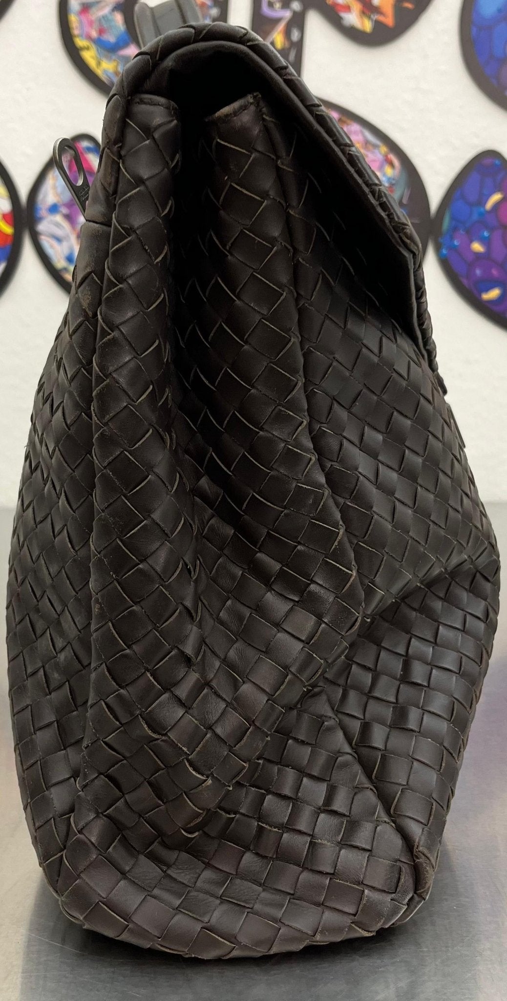 Bottega Veneta Intrecciato Aktentasche